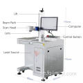 CO2 Portable Laser Marking Machine för icke-metall